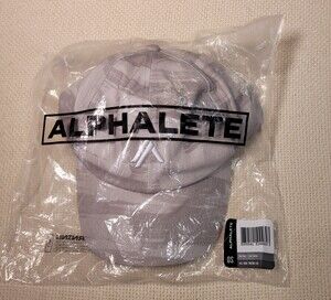 Alphalete Hat Cap Strap Back One Size Tan Camo Dad Embroidered Minimalist Mens